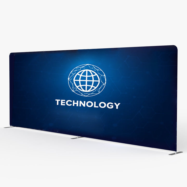 10X20 Straight Tension Fabric Trade Show Booth Display Kit