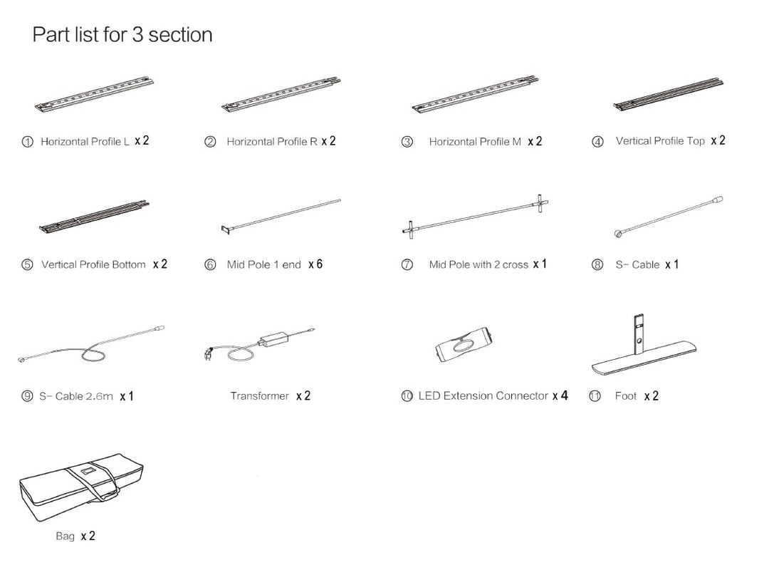 10’ SEG Backlit Fabric Display