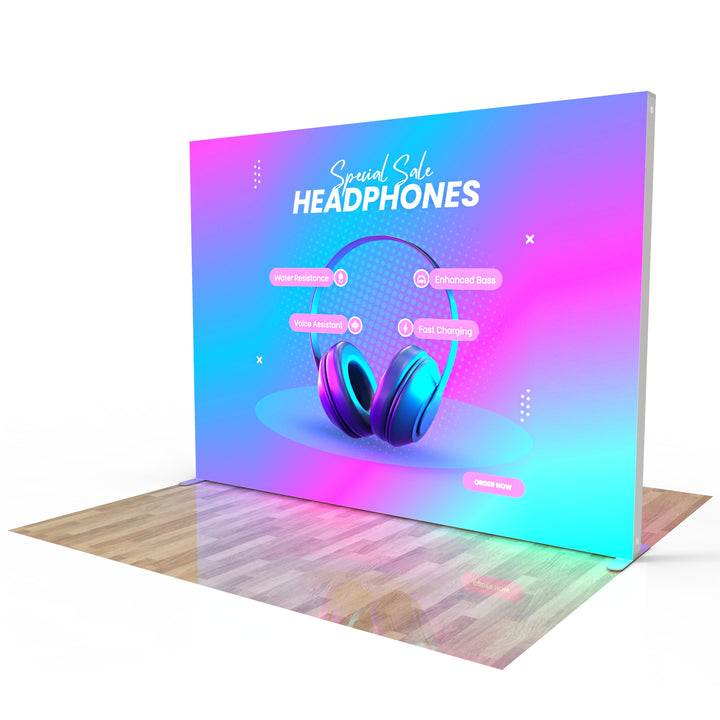 10’ SEG Backlit Fabric Display