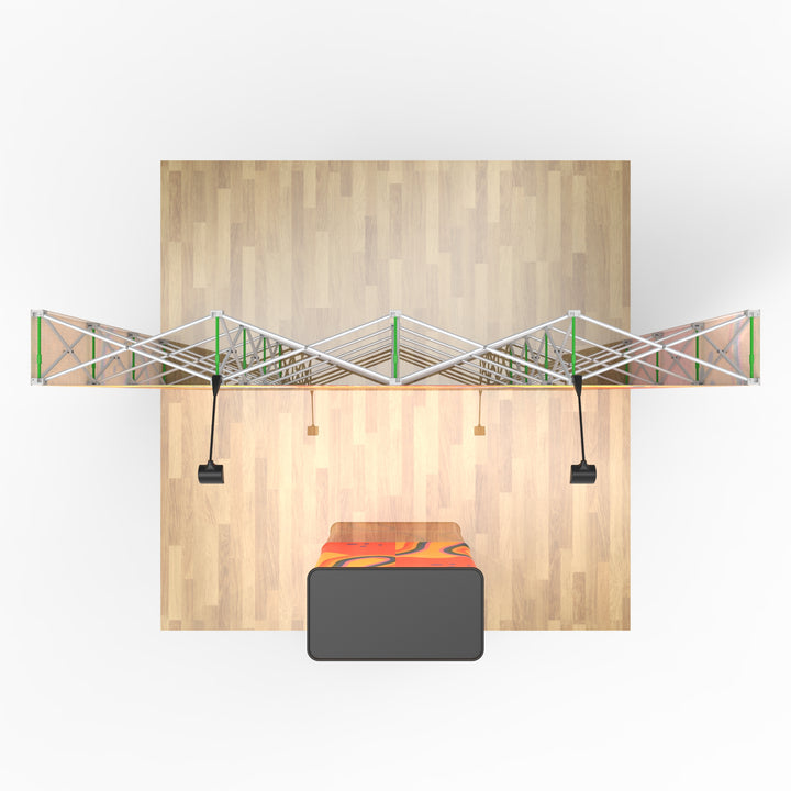 10‘ Straight Velcro Fabric Pop Up Display