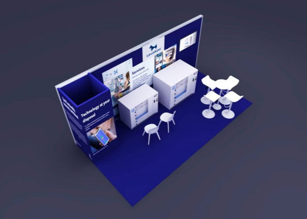 10X20 Custom Exhibits A