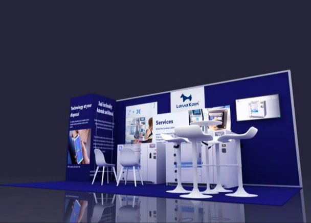 10X20 Custom Exhibits A