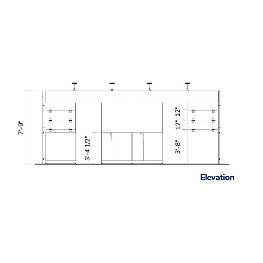 10' x 20' Wooden Exhibit with Low Return and Display