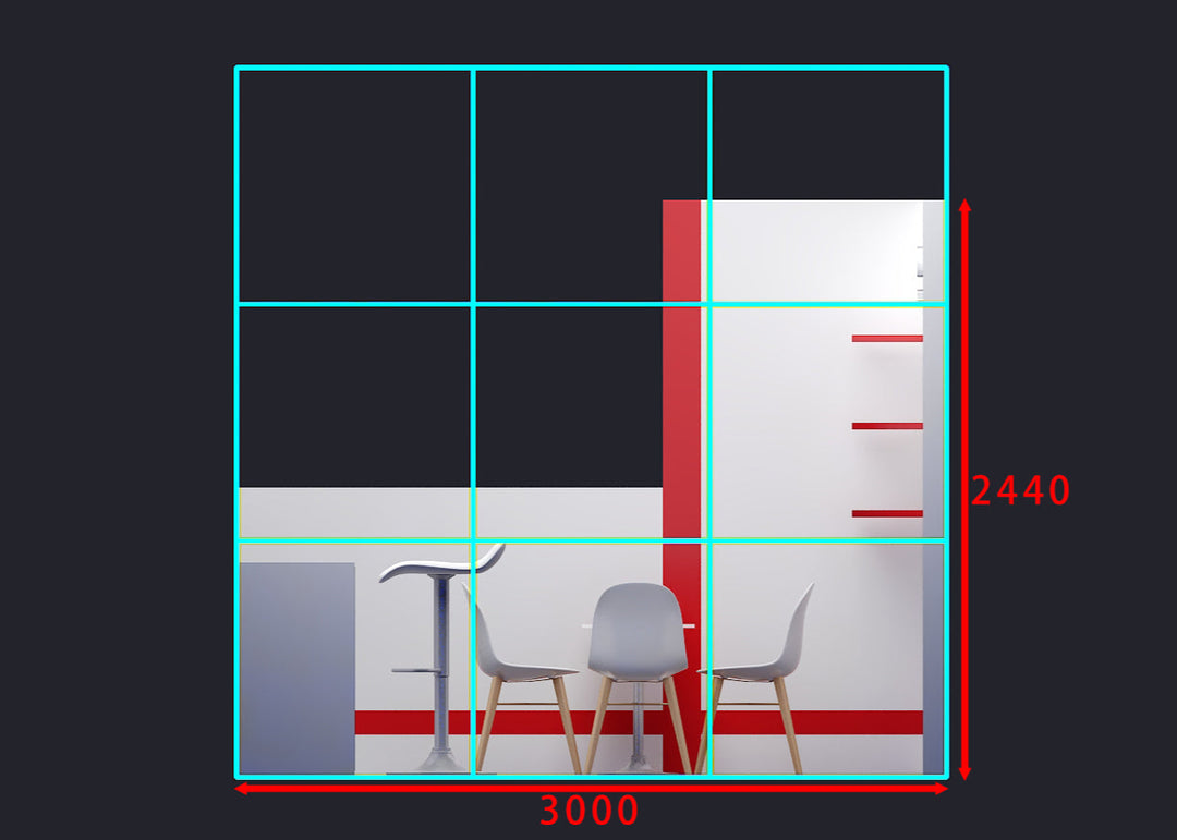 10x10 Wooden Booth Exhibit Urgent Rental Package B