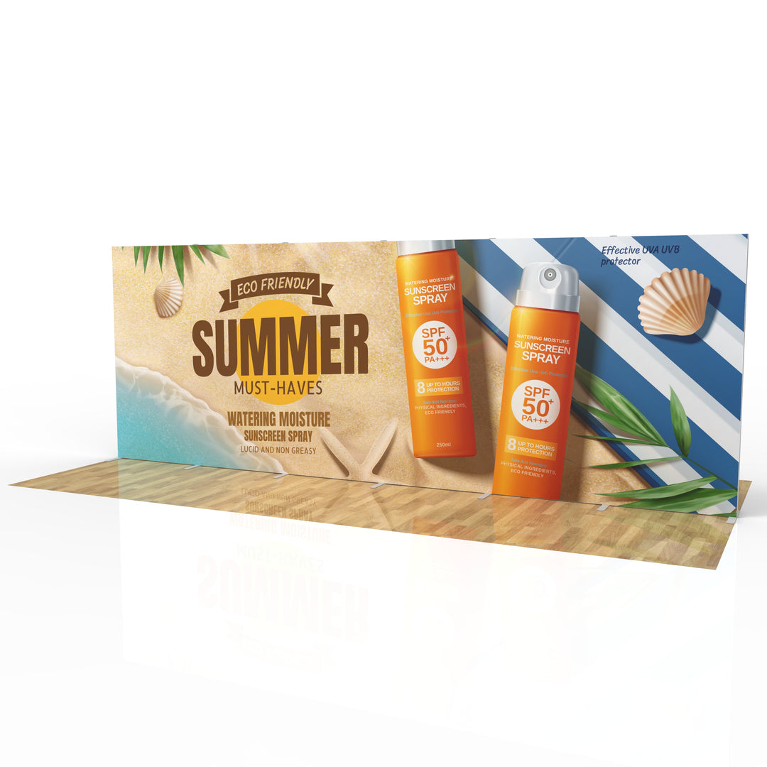 20' SEG Fabric Display