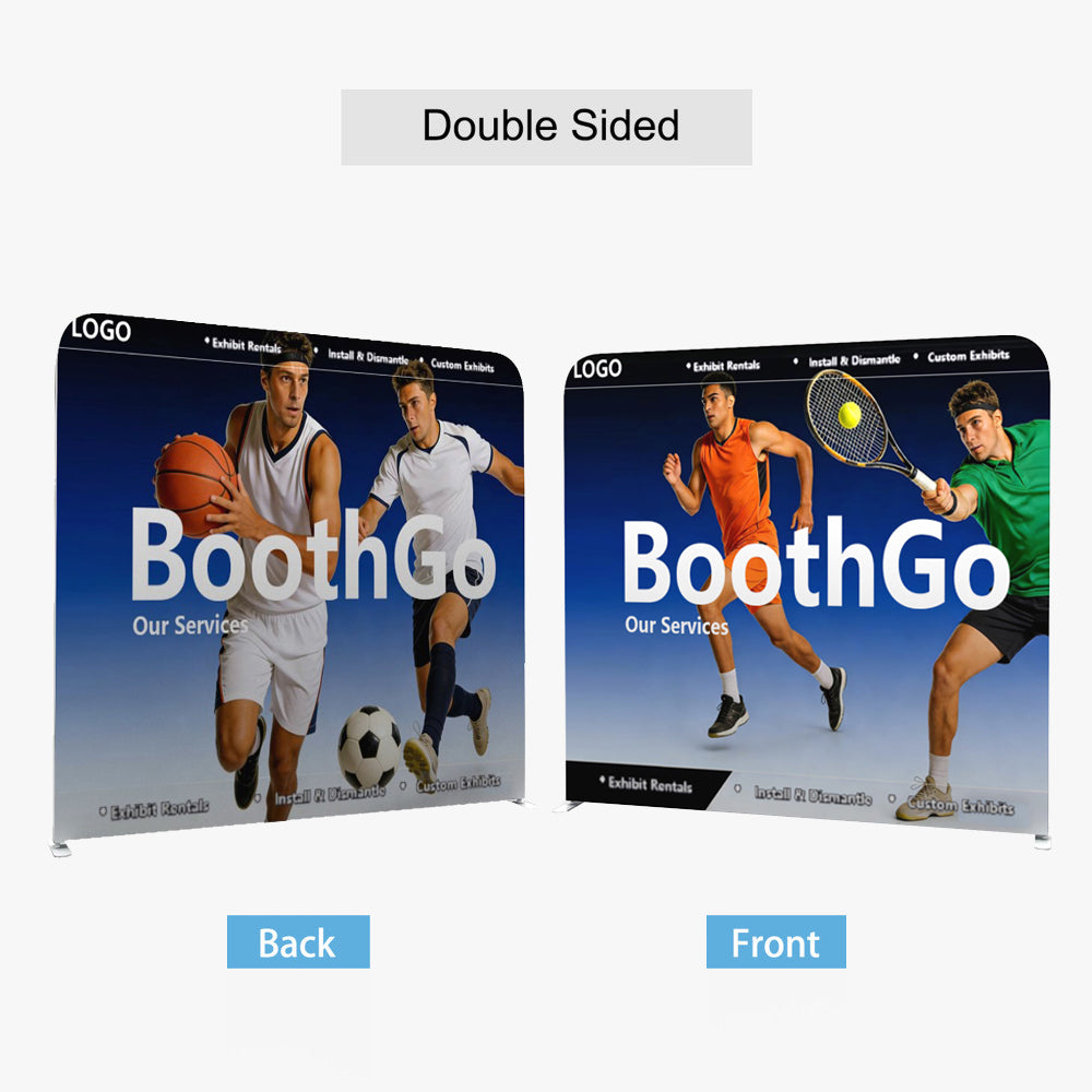 10ft Tension Fabric Trade Show Booth Package With Soft Canvas Bag