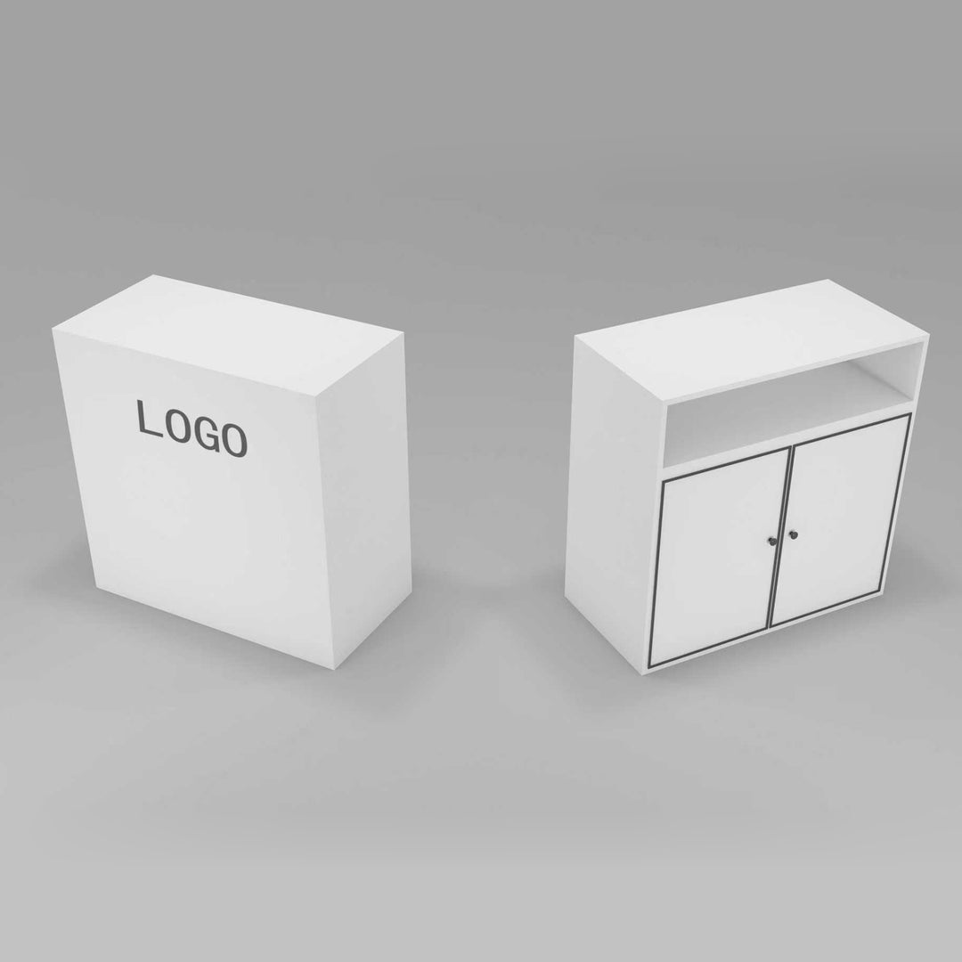 Refurnished Lockable Counter – 1 Free Logo Printing