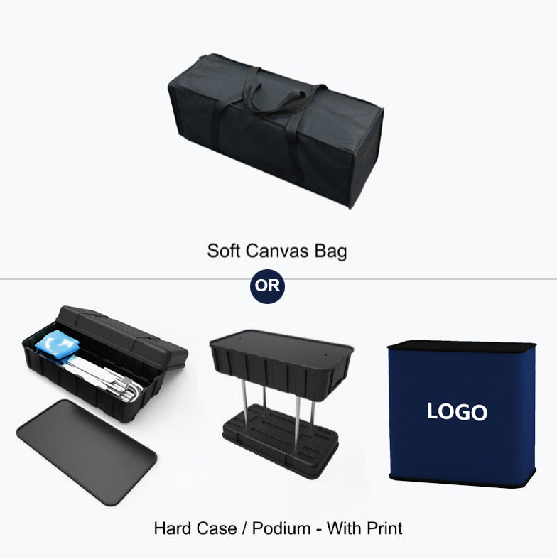 10X20 Straight Tension Fabric Trade Show Booth Display