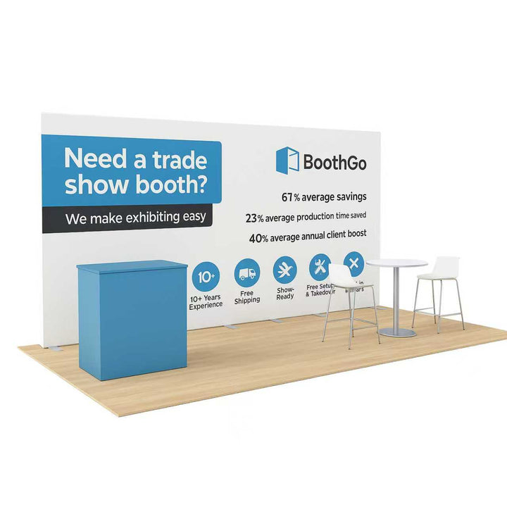 10x20ft Custom Booth B