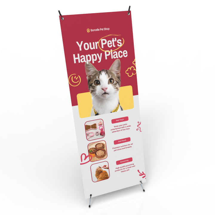 X-Stand Matte Banner