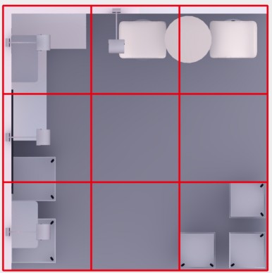 10x10 Wooden Trade Show Booth Exhibit Rental Package