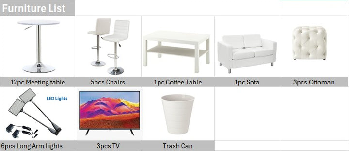 10x20 Wooden Trade Show Booth Exhibit Rental Package