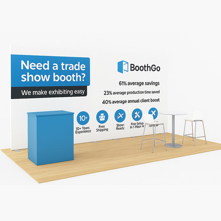10x20ft Custom Booth B
