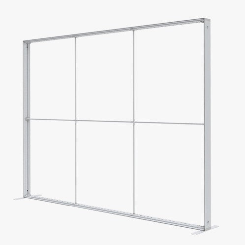 10X10 SEG Fabric Display With Upgraded Wooden Cabinet