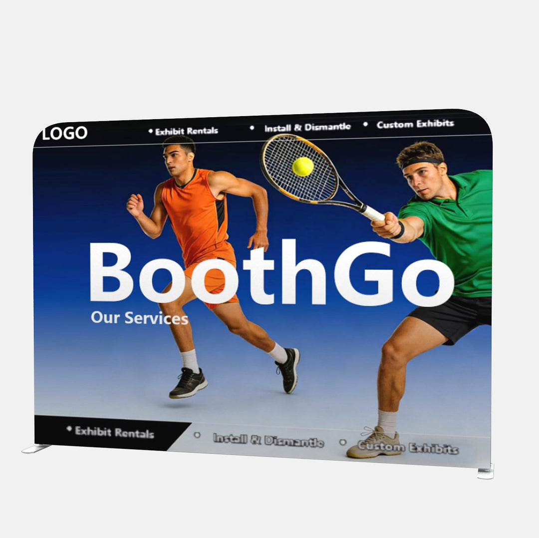 10ft Tension Fabric Trade Show Booth Package With Soft Canvas Bag