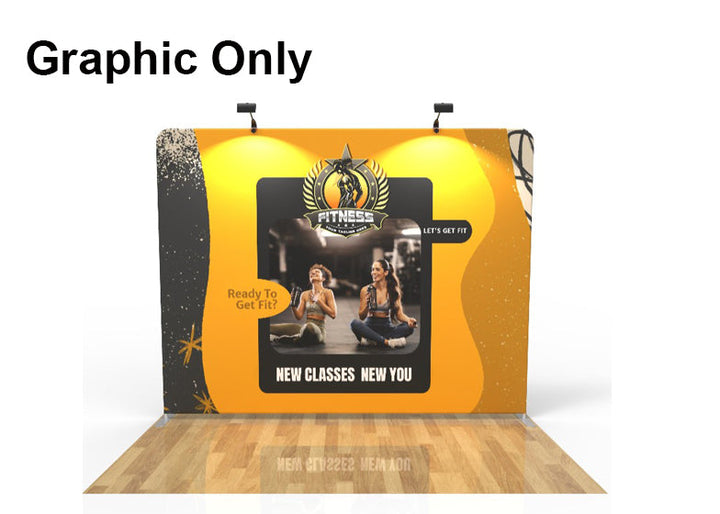 Straight Tension Fabric Display Graphic Reprint