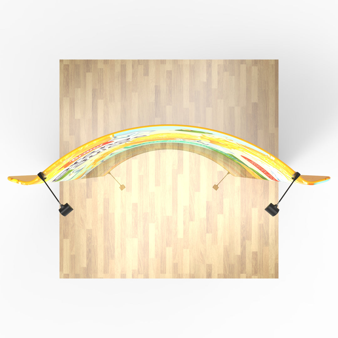 10ft Curved Tension Fabric Display