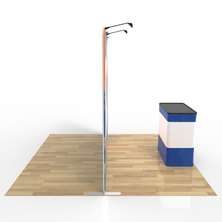 10X10 Straight Tension Fabric Trade Show Booth Display Kit