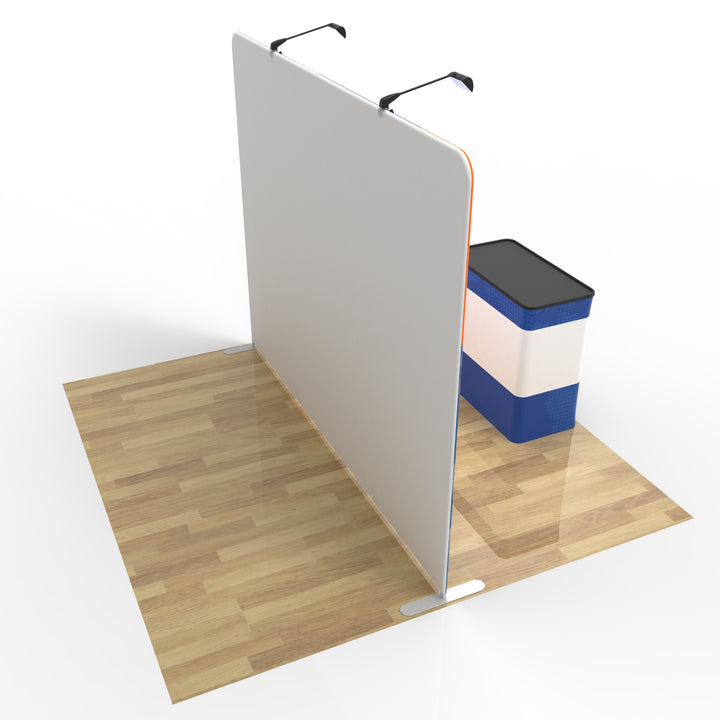 10X10 Straight Tension Fabric Trade Show Booth Display Kit
