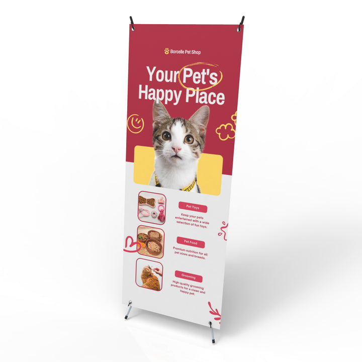 X-Stand Matte Banner