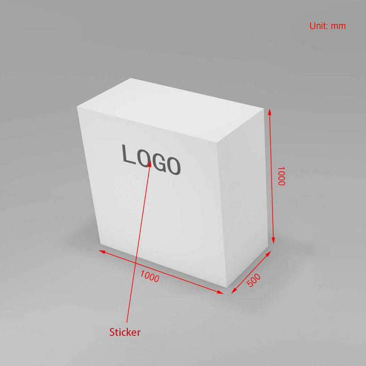 10x10 Wooden Booth Exhibit Urgent Rental Package A