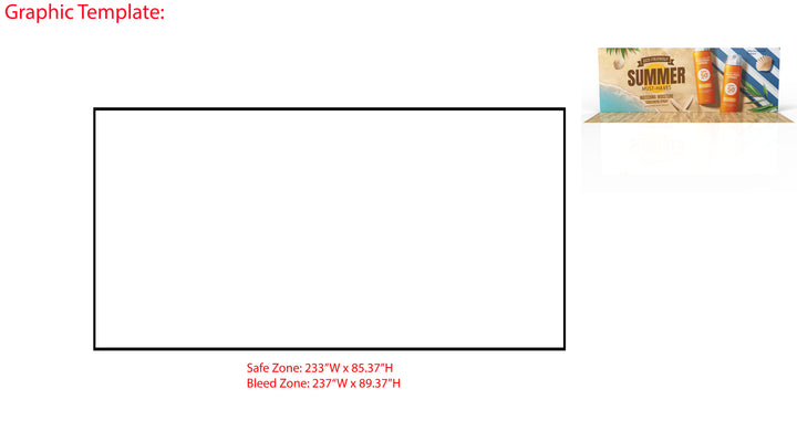 20ft SEG Fabric Display