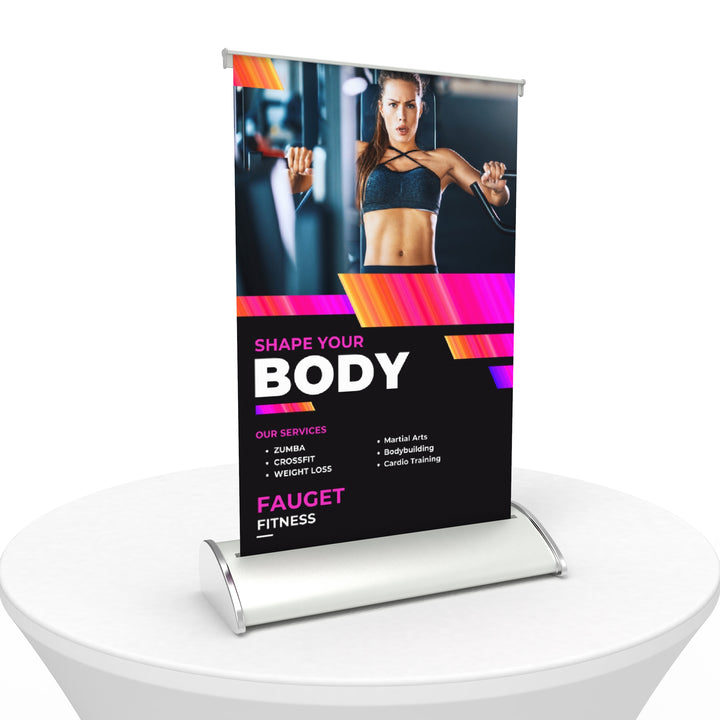 Table Top Banner Stand