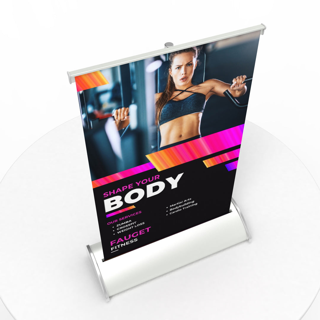 Table Top Banner Stand