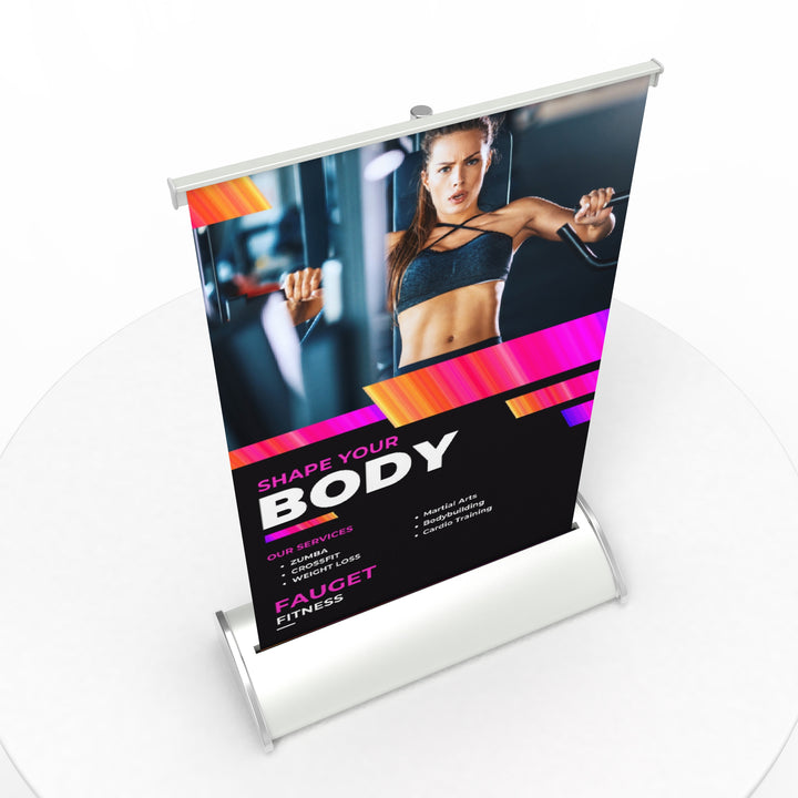Table Top Banner Stand